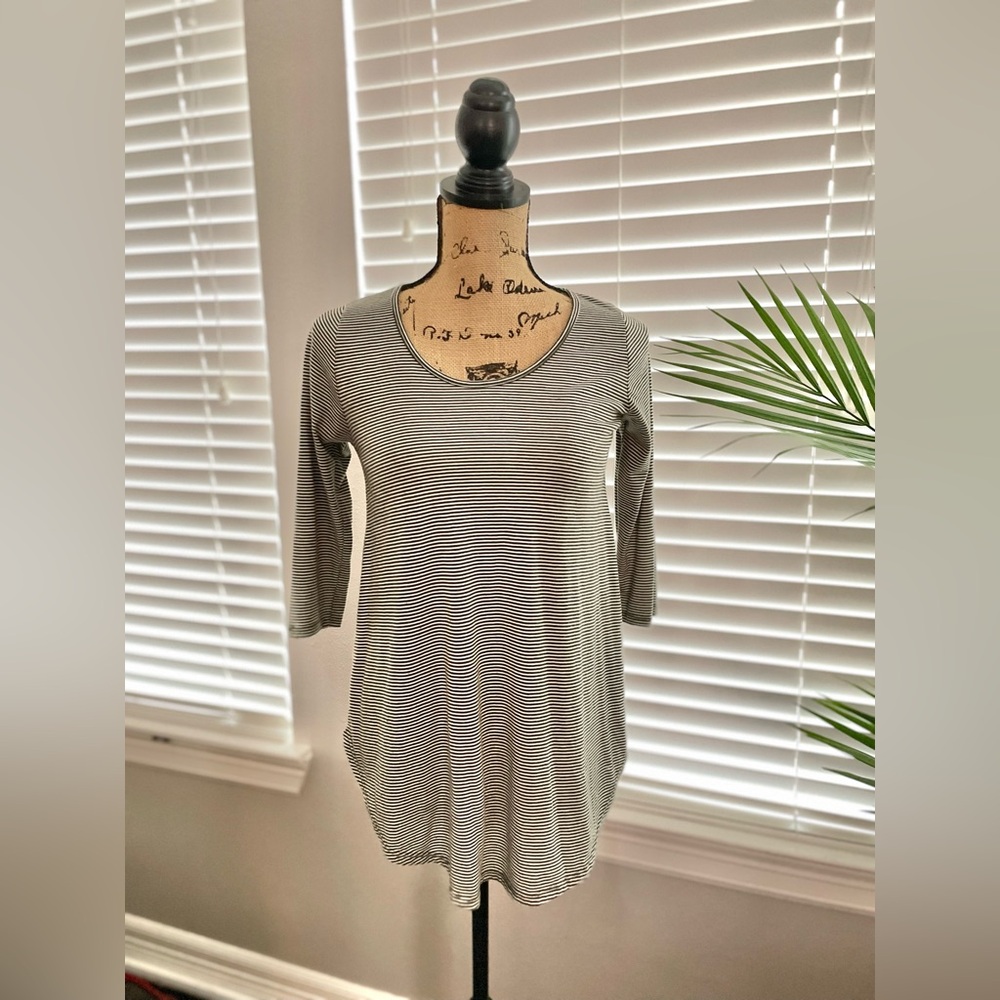 Daytrip Striped Tunic Blouse